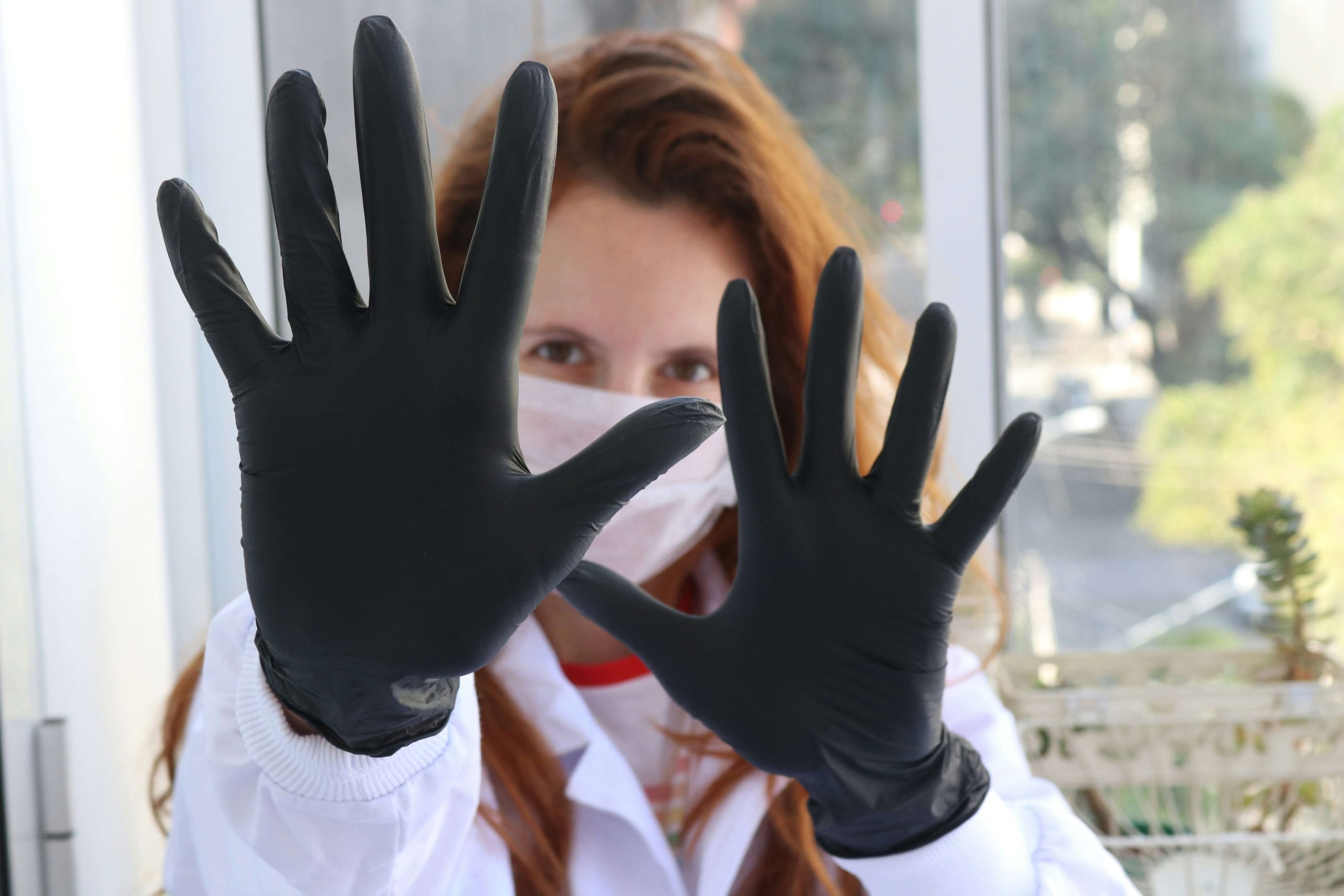 Gants imperméables pour le nettoyage