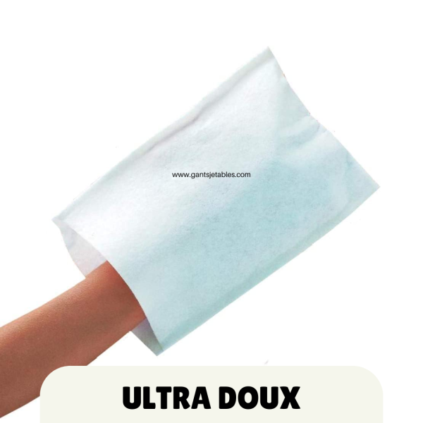 Gants de Toilette Jetables Ultra Doux (100 unités)